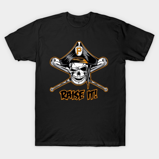 Raise It!! T-Shirt by Beanzomatic